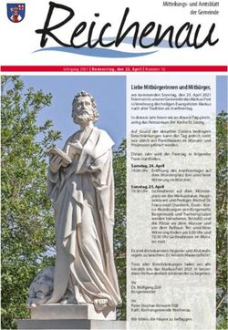 Mitteilungs- und Amtsblatt der Gemeinde