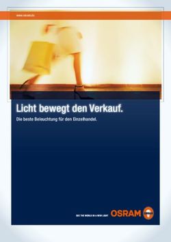 Licht bewegt den Verkauf - Die beste Beleuchtung für den Einzelhandel - www.osram.de - Voltimum