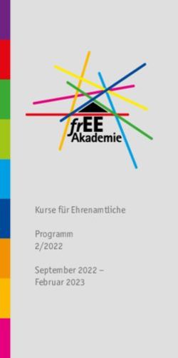 Kurse f&uuml;r Ehrenamtliche Programm 2/2022 September 2022 - Februar 2023