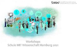 Workshops Schule MIT Wissenschaft Hamburg 2021