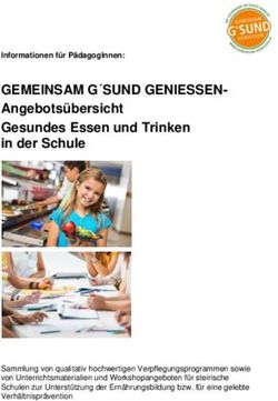 GEMEINSAM G SUND GENIESSEN-Angebots&uuml;bersicht Gesundes Essen und Trinken in der Schule