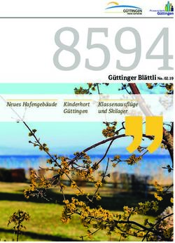 G&uuml;ttinger Bl&auml;ttli No. 02.19 - Neues Hafengeb&auml;ude Kinderhort G&uuml;ttingen