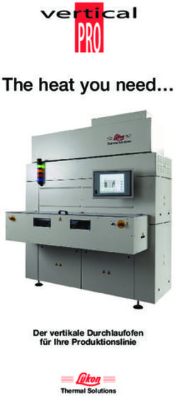 The heat you need - Der vertikale Durchlaufofen f&uuml;r Ihre Produktionslinie Thermal Solutions