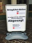Bring&Hol-Aktion fand nicht statt - SP Urtenen-Schönbühl