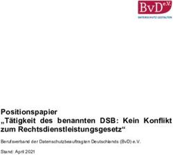 Positionspapier "T&auml;tigkeit des benannten DSB: Kein Konflikt zum Rechtsdienstleistungsgesetz" - Berufsverband der Datenschutzbeauftragten ...