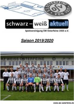Saison 2019/2020 - SW-Osterfeine.de