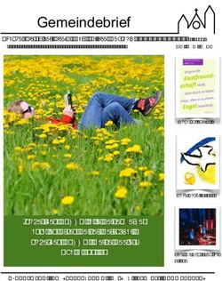 Gemeindebrief - Deutsche Evangelisch-Lutherische ...