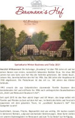 SPEISEKARTE WINTER BUSINESS UND TOGO 2021 - DE