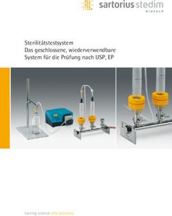 SteriIit&auml;tstestsystem Das geschlossene, wiederverwendbare System f&uuml;r die Pr&uuml;fung nach USP, EP - turning science into solutions