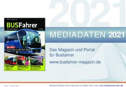MEDIADATEN 2021 - Springer Fachmedien München