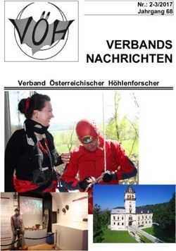 VERBANDS NACHRICHTEN Verband Österreichischer Höhlenforscher - Verband Österreichischer Höhlenforscher