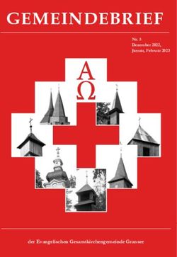 GEMEINDEBRIEF - Kirchenkreis Oberes Havelland