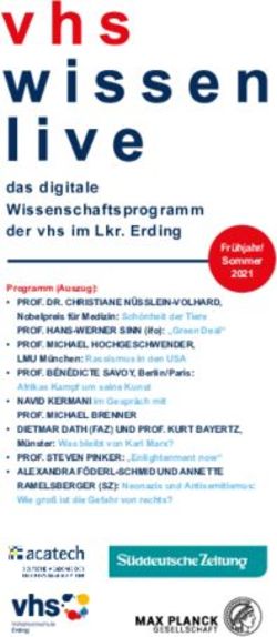 Das digitale Wissenschaftsprogramm der vhs im Lkr. Erding