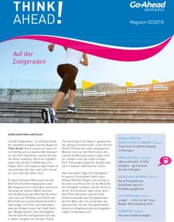 THINK AHEAD! Auf der Zielgeraden - Go-Ahead