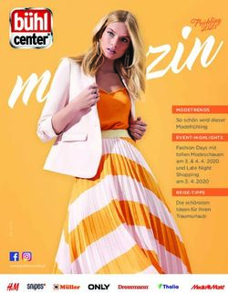 F r&uuml;hling MODETRENDS So sch&ouml;n wird dieser Modefr&uuml;hling - B&uuml;hl Center