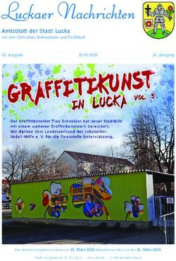 Ausgabe 15.02.2020 - Stadt Lucka