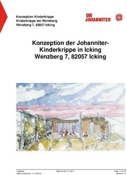 Konzeption der Johanniter-Kinderkrippe in Icking Wenzberg 7, 82057 Icking - Konzeption Kinderkrippe Kinderkrippe am Wenzberg Wenzberg 7, 82057 Icking