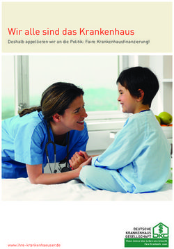 Wir alle sind das Krankenhaus - Deshalb appellieren wir an die Politik: Faire Krankenhausfinanzierung!