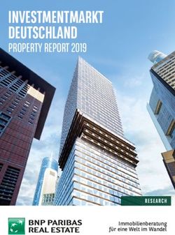 DEUTSCHLAND PROPERTY REPORT 2019 - RESEARCH - BNP PARIBAS REAL ESTATE