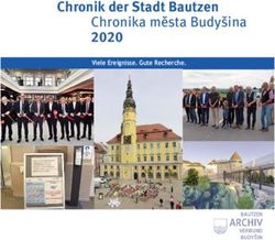 Chronik der Stadt Bautzen - Chronika města Budy&scaron;ina 2020