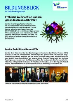 Fr&ouml;hliche Weihnachten und ein gesundes Neues Jahr 2021 - Kreis Recklinghausen