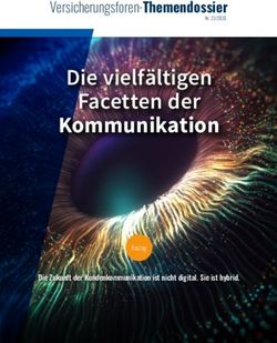 Kommunikation Die vielf&auml;ltigen Facetten der - Versicherungsforen-Themendossier - riskine