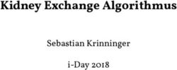 Kidney Exchange Algorithmus - Sebastian Krinninger i-Day 2018