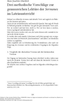 Drei methodische Vorschl&auml;ge zur genussreichen Lekt&uuml;re der Sermones im Lateinunterricht