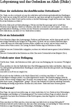 Lobpreisung und das Gedenken an Allah (Dhikr)