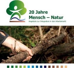 Angebote zur Integration in den Arbeitsmarkt