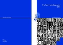 Die Nachwuchsf&ouml;rderpreise 2021 - Albert-Ludwigs-Universit&auml;t Freiburg Albert-Ludwigs-Universit&auml;t Freiburg - Uni Freiburg