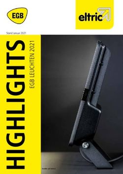 Stand Januar 2021 - Eltric