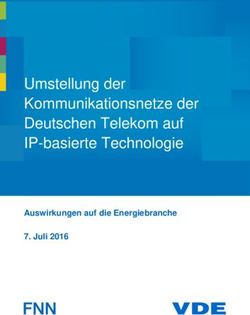Umstellung der Kommunikationsnetze der Deutschen Telekom auf IP-basierte Technologie - Auswirkungen auf die Energiebranche 7. Juli 2016 - VDE
