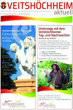 VEITSH&Ouml;CHHEIM aktuell - Amtliches Bekanntmachungsorgan der Gemeinde Veitsh&ouml;chheim - Gemeinde Veitsh&ouml;chheim