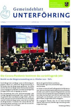 UNTERF&Ouml;HRING G emeindeblatt - Gemeinde Unterf&ouml;hring