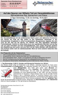 Auf den Spuren von Wilhelm Tell am Vierwaldstättersee - Reisemacher