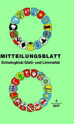 MITTEILUNGSBLATT Schwingklub Glatt- und Limmattal 4 2017