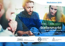 Stellenmarkt Mediadaten 2018 - NWZonline