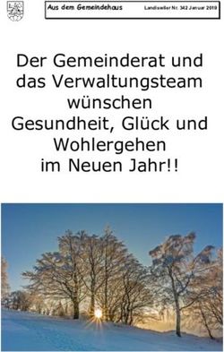 Der Gemeinderat und das Verwaltungsteam wünschen Gesundheit, Glück und Wohlergehen im Neuen Jahr!! - Aus dem Gemeindehaus - Gemeinde Landiswil