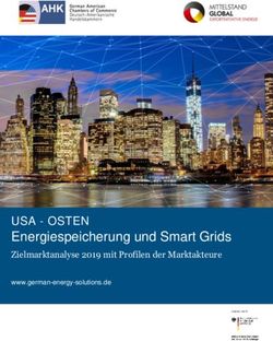 USA - OSTEN Energiespeicherung und Smart Grids - Zielmarktanalyse 2019 mit Profilen der Marktakteure - German Energy ...