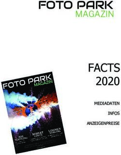 FACTS 2020 - FOTO PARK MAGAZIN