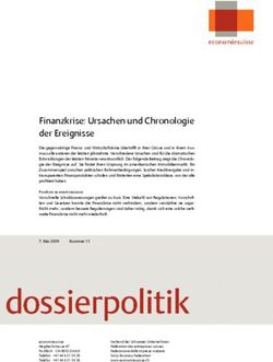 Finanzkrise: Ursachen und Chronologie der Ereignisse