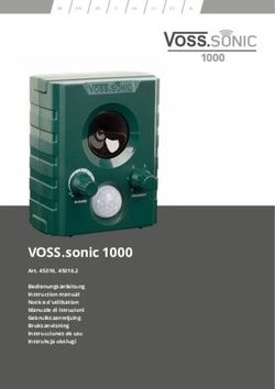 VOSS.sonic 1000 - Weidezaun.info
