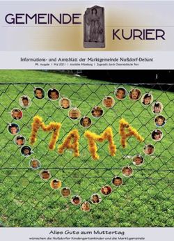 Alles Gute zum Muttertag - Informations- und Amtsblatt der Marktgemeinde Nu&szlig;dorf-Debant - Nussdorf-Debant