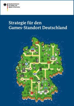 Strategie f&uuml;r den Games-Standort Deutschland - BMVI