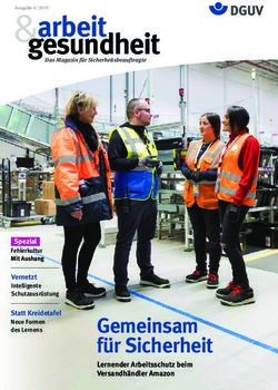 Gesundheit - Gemeinsam f&uuml;r Sicherheit - DGUV