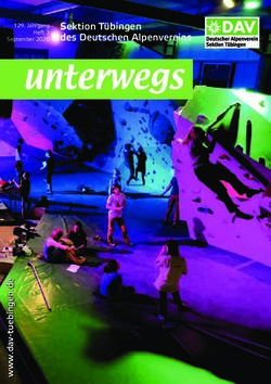 Sektion T&uuml;bingen des Deutschen Alpenvereins - Jahrgang Heft 3 September 2020
