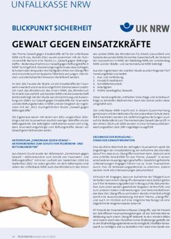 GEWALT GEGEN EINSATZKR&Auml;FTE - BLICKPUNKT SICHERHEIT - Unfallkasse Nordrhein ...