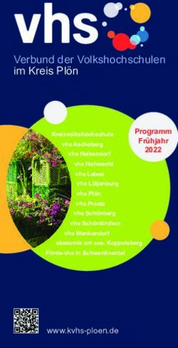 Verbund der Volkshochschulen im Kreis Plön - VHS Preetz