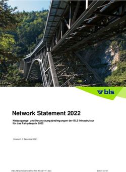 Network Statement 2022 - BLS AG